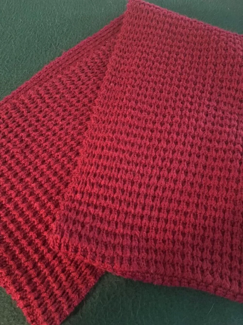 3 Knitted Woven Scarves